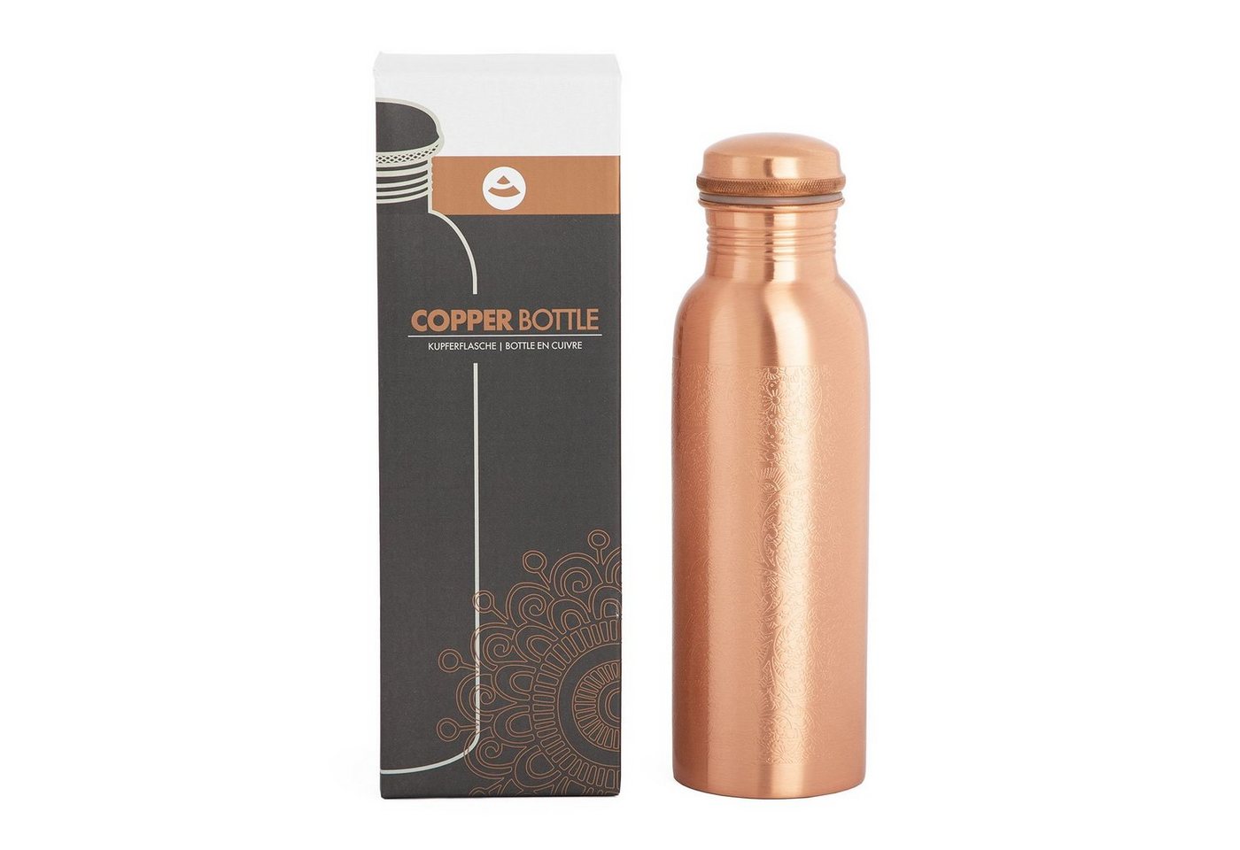 bodhi Trinkflasche Kupferflasche, 800 ml Ornaments