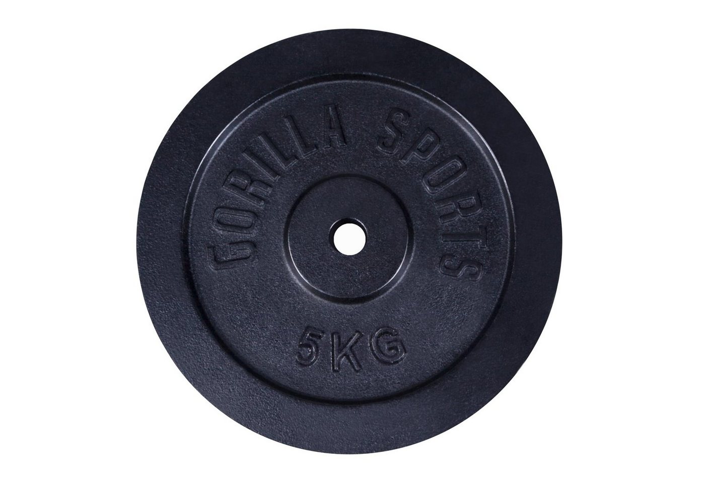 GORILLA SPORTS Hantelscheibe Hantelscheibe Guss 30/31 mm 1,25-30 KG, 5 kg Bild 2