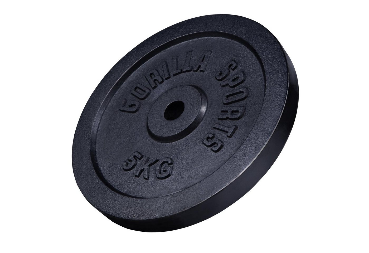 GORILLA SPORTS Hantelscheibe Hantelscheibe Guss 30/31 mm 1,25-30 KG, 5 kg Bild 3