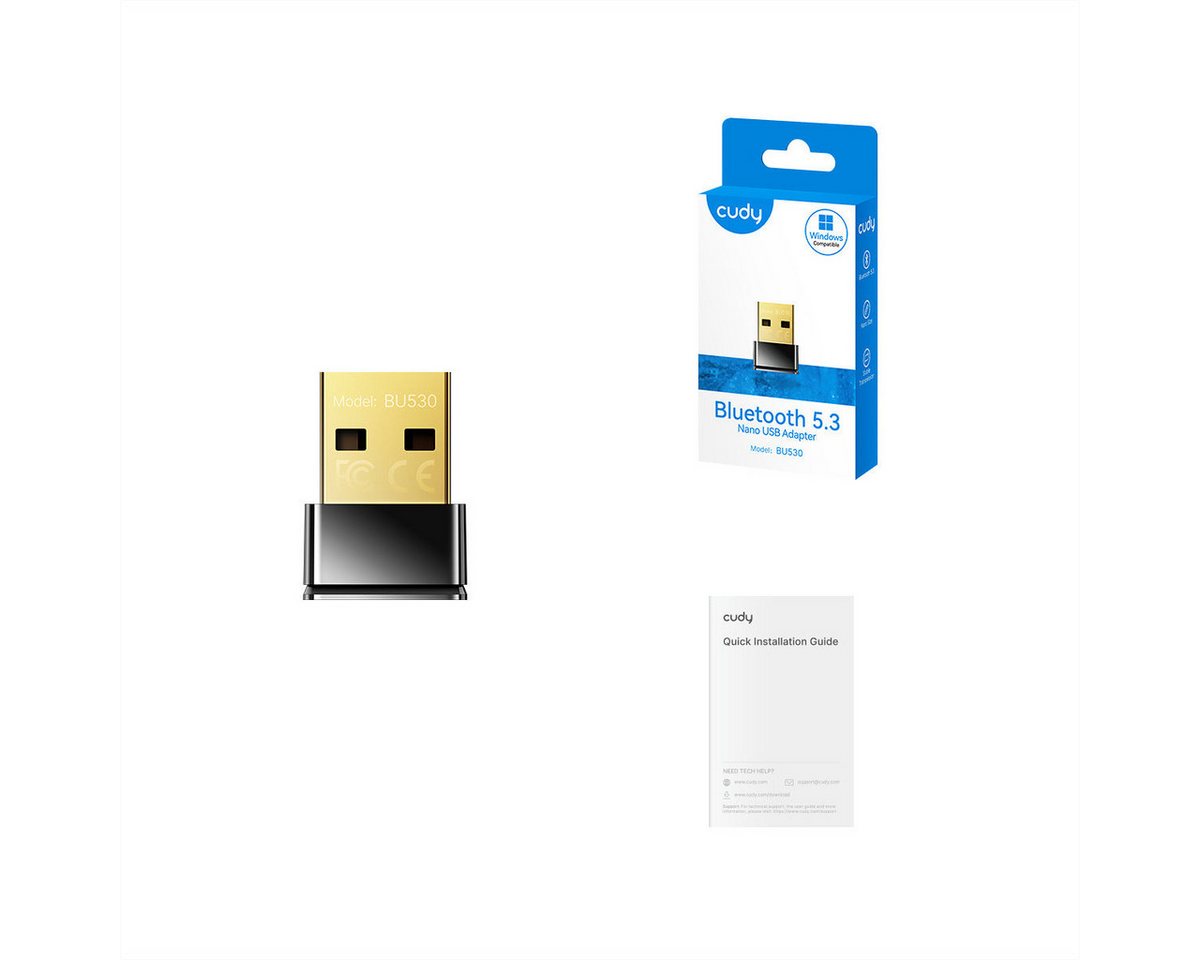 cudy BU530 Nano USB Adapter Bluetooth 5.3 WLAN-Repeater Bild 2