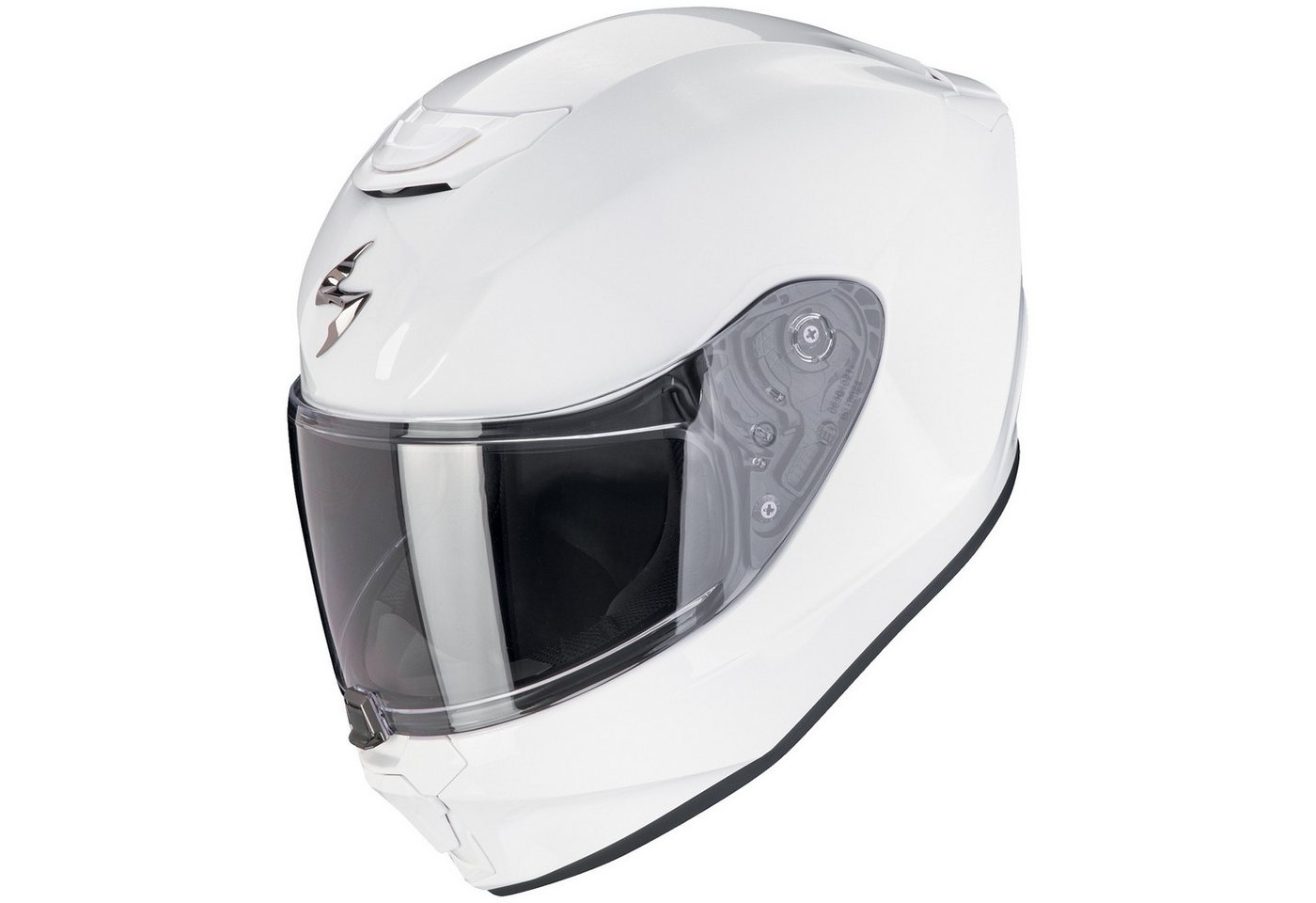 Scorpion Exo Motorradhelm Scorpion Exo-JNR Air Solid Integralhelm Weiss S (1er Set), motorradhelm kinder