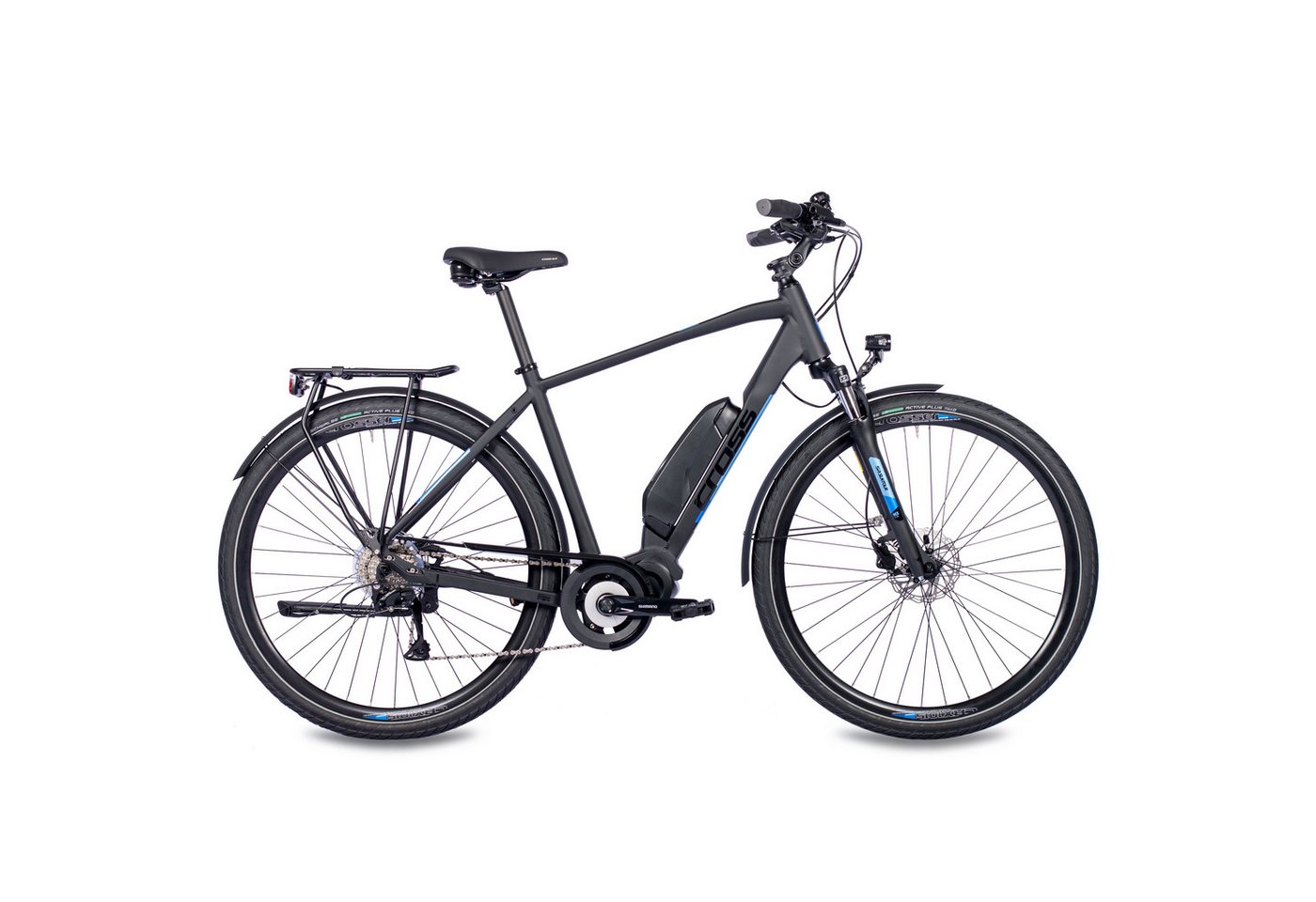 Airtracks E-Bike Trekkingrad 28 Zoll Herren E-Bike Trekking Fahrrad V-TRON SHIMANO STеPS E5000 418W, 9 Gang, Kettenschaltung, Mittelmotor, 418 Wh, Trekking Fahrrad SHIMANO RD-T3000 - 52cm 56cm 60cm Mod. 2025 Bild 2