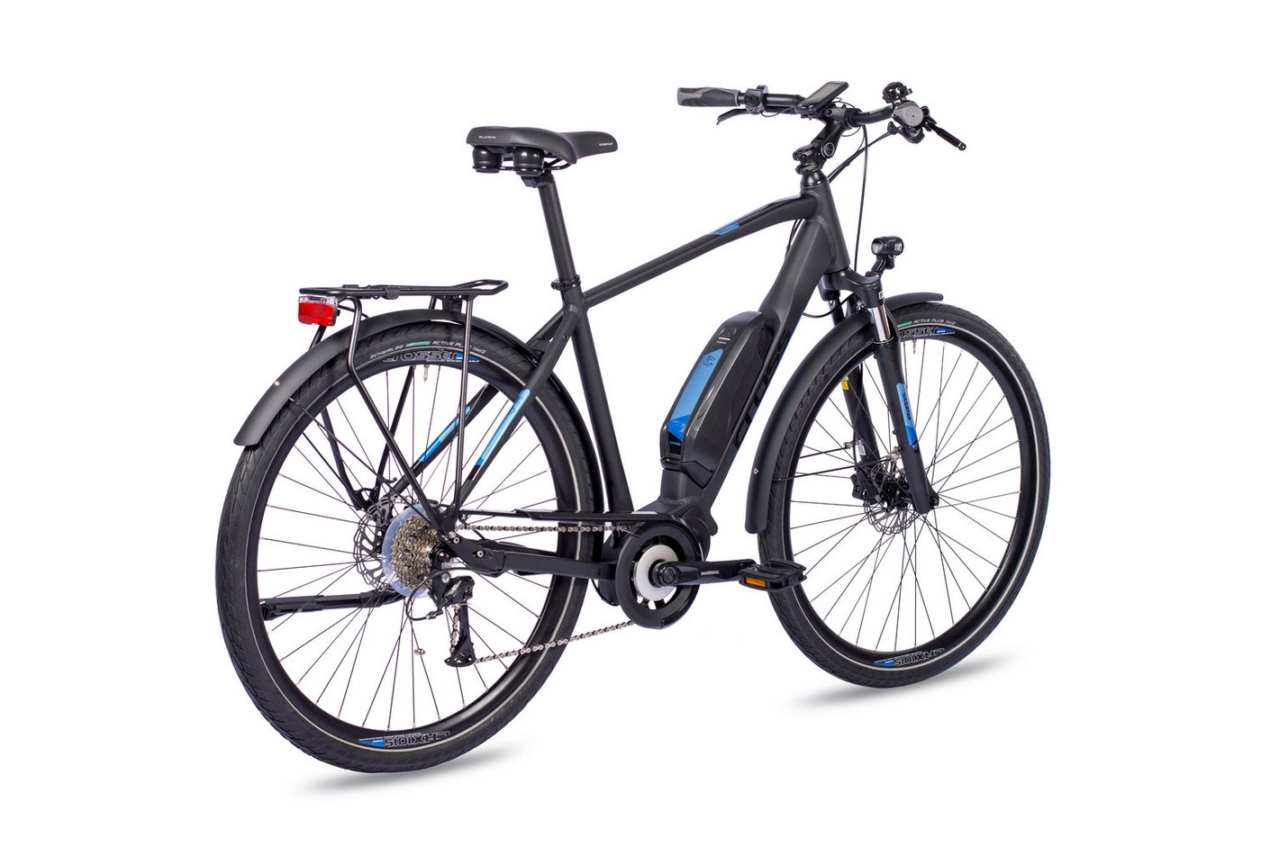 Airtracks E-Bike Trekkingrad 28 Zoll Herren E-Bike Trekking Fahrrad V-TRON SHIMANO STеPS E5000 418W, 9 Gang, Kettenschaltung, Mittelmotor, 418 Wh, Trekking Fahrrad SHIMANO RD-T3000 - 52cm 56cm 60cm Mod. 2025 Bild 4