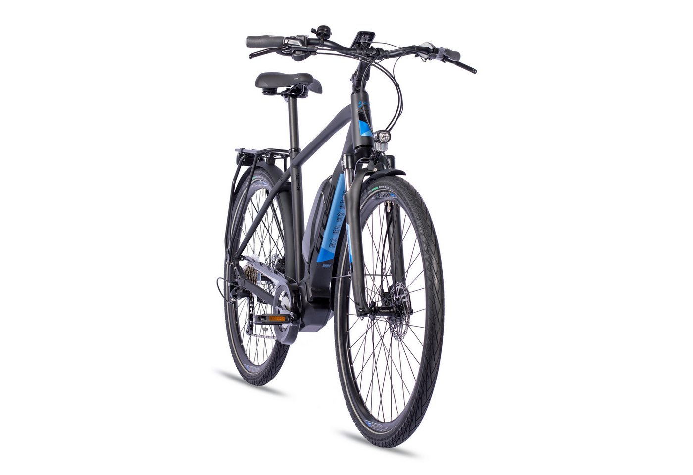 Airtracks E-Bike Trekkingrad 28 Zoll Herren E-Bike Trekking Fahrrad V-TRON SHIMANO STеPS E5000 418W, 9 Gang, Kettenschaltung, Mittelmotor, 418 Wh, Trekking Fahrrad SHIMANO RD-T3000 - 52cm 56cm 60cm Mod. 2025 Bild 5