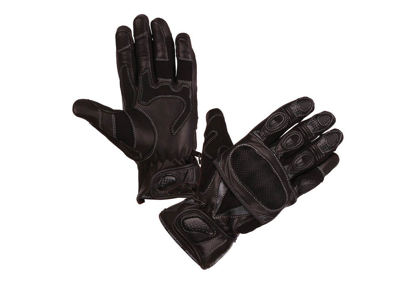 Modeka Motorradhandschuhe Modeka Sahara Short Motorradhandschuhe Schwarz 10 motorradhandschuhe für herren