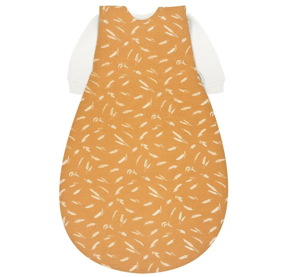 Alvi® Babyschlafsack ALVI Baby-Mäxchen 3tlg. Flachgewebe Earth orange, Gr. 68/74 Bild 2