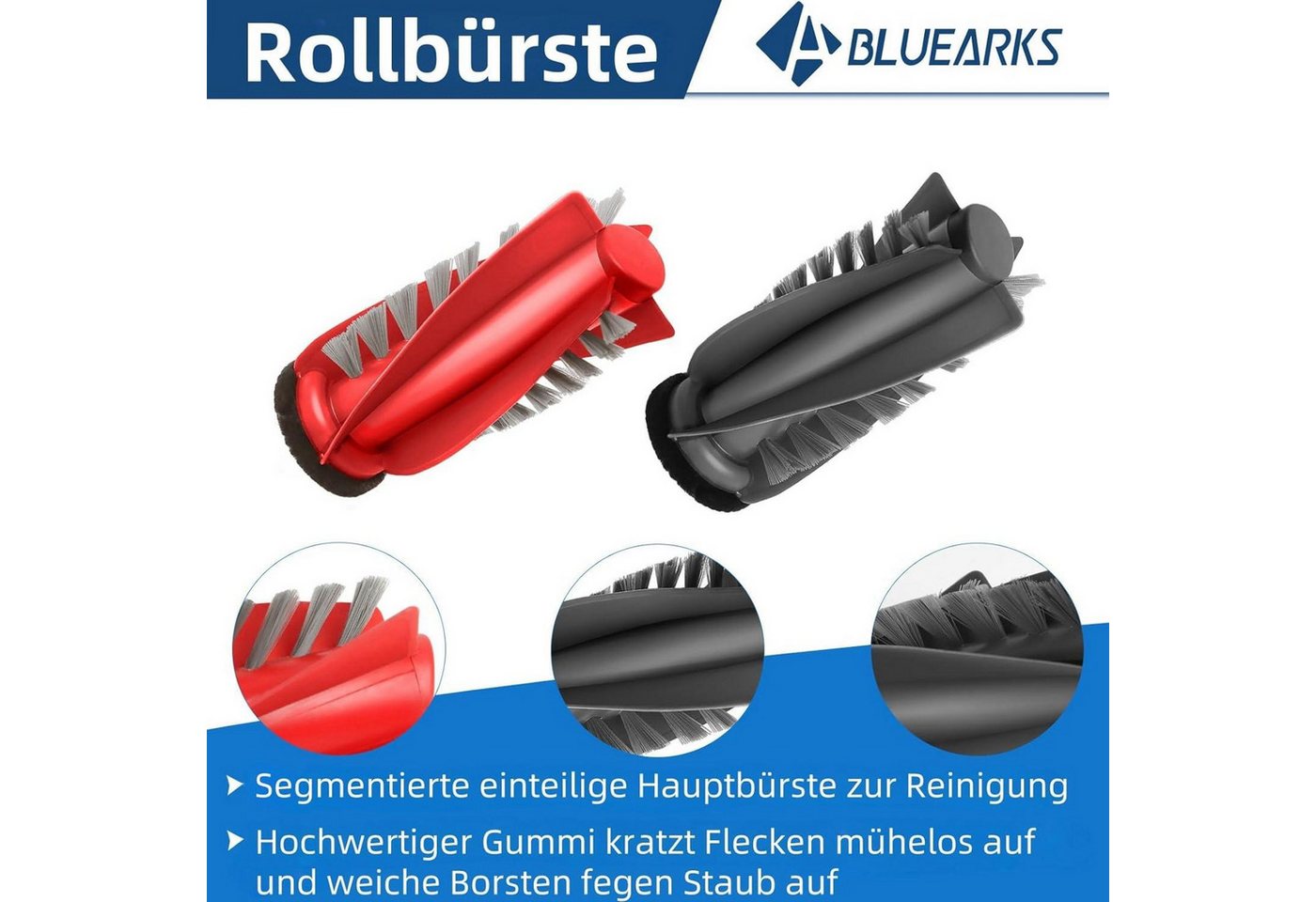 FELIXLEO Staubsaugerdüsen-Set 24 Zubehör Set für Qrevo S5V Curv S5X Edge S5A Roboter Bild 4