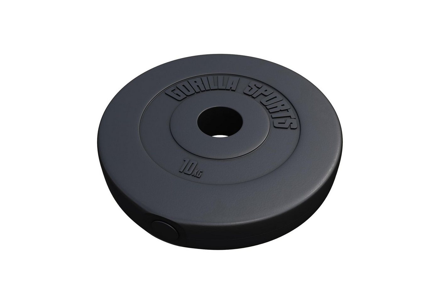GORILLA SPORTS Hantelscheibe Hantelscheibe Olympia 50/51mm Kunststoff 1,25KG - 15KG, 10 kg Bild 2