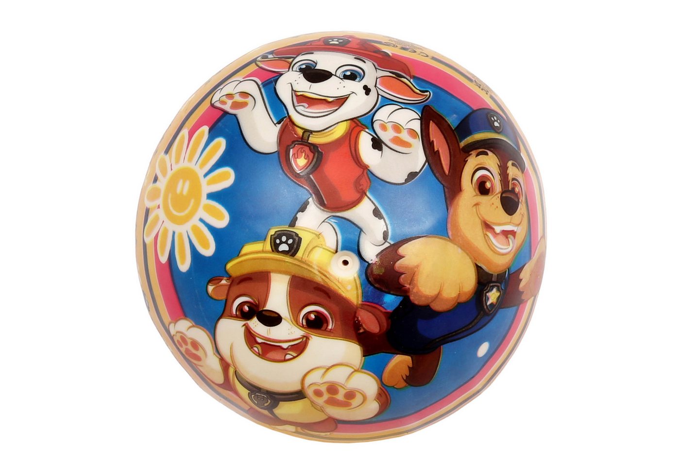 PAW PATROL Flummi Paw Patrol Gummiball 23 cm, leicht, zum Spielen für Kinder 10 Monate +