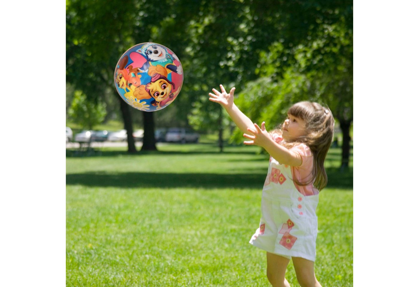 PAW PATROL Flummi Paw Patrol Gummiball 23 cm, leicht, zum Spielen für Kinder 10 Monate + Bild 5