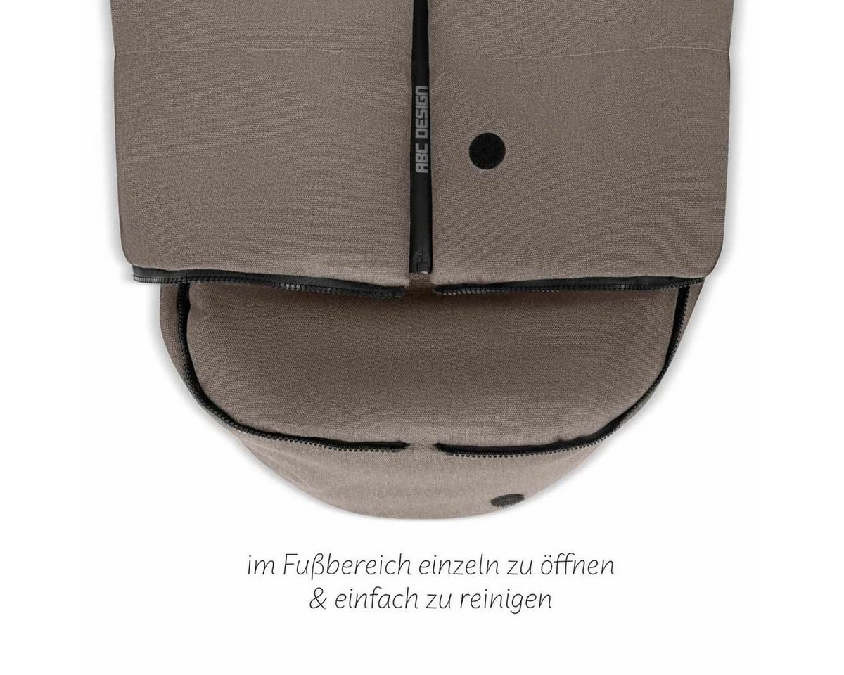ABC Design Fußsack Winterfußsack, Kollektion 2025, Farbe: Nature