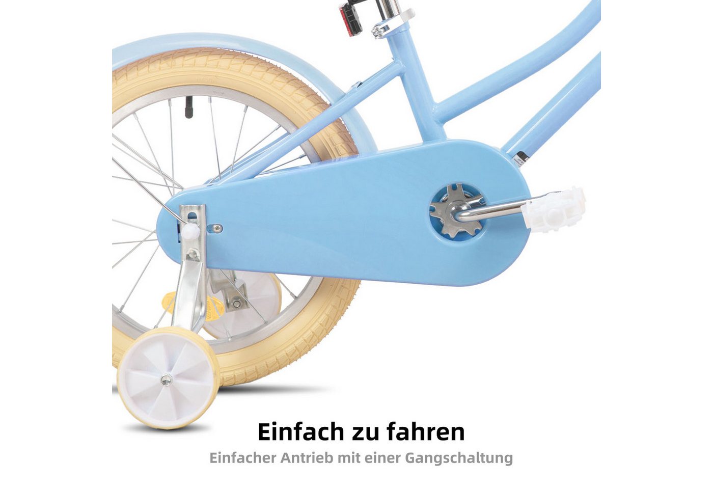 JOYSTAR Kinderfahrrad Stabiles Kinderfahrrad mit Doppelbremssystem für Anfänger Bild 5
