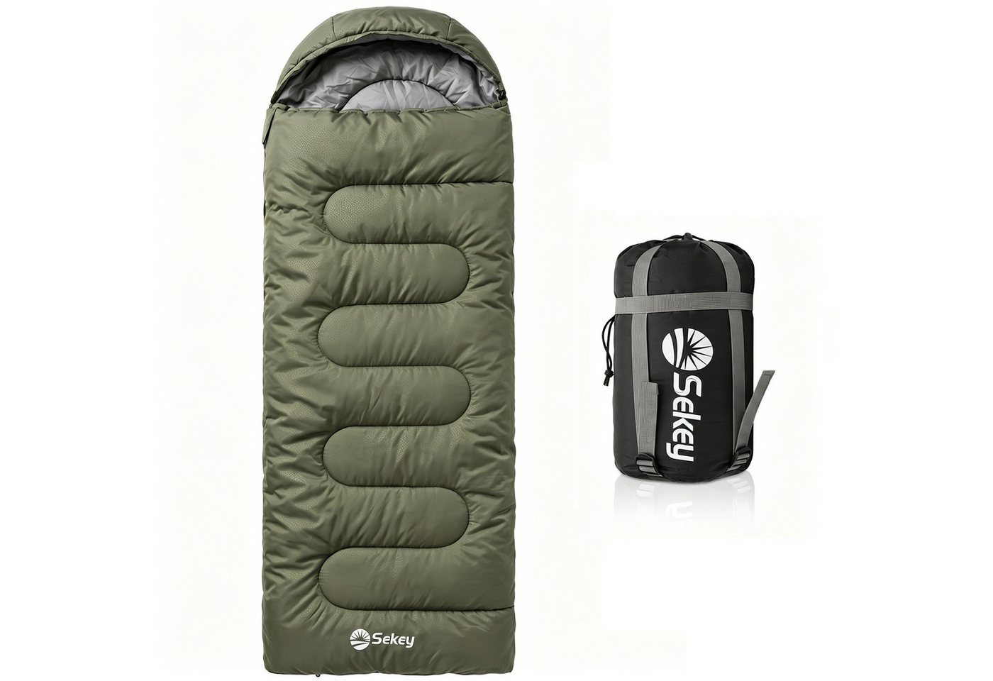 Sekey Deckenschlafsack Deckenschlafsack Wasserdichter Schlafsack 220x80cm