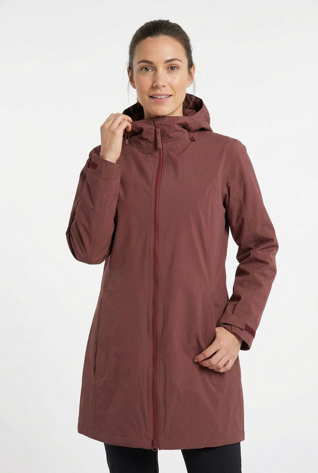 Jack Wolfskin Funktionsparka SOLAIA PARKA W mit 2-Wege-Reißverschluss, wasserdicht, winddicht