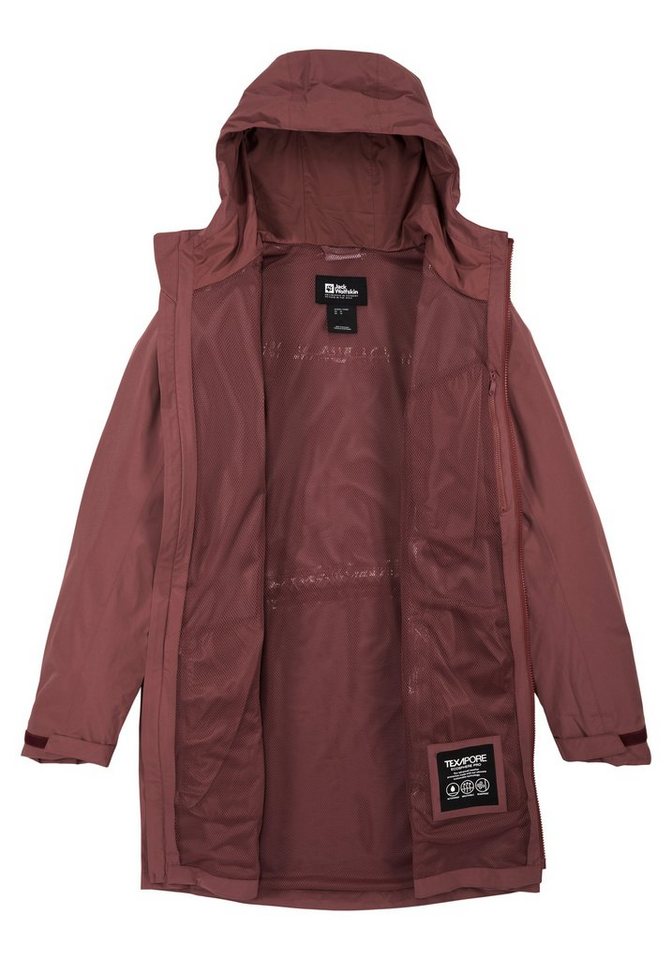 Jack Wolfskin Funktionsparka SOLAIA PARKA W mit 2-Wege-Reißverschluss, wasserdicht, winddicht Bild 5
