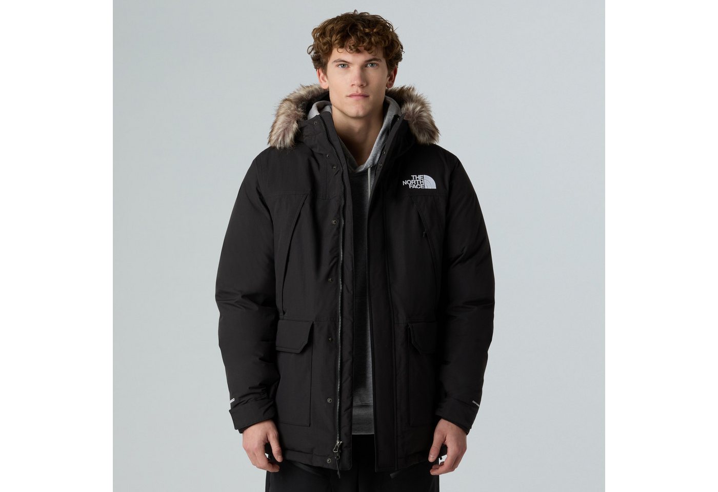 The North Face Funktionsparka M MCMURDO PARKA wasser- und winddicht, daunenwattiert, atmungsaktiv