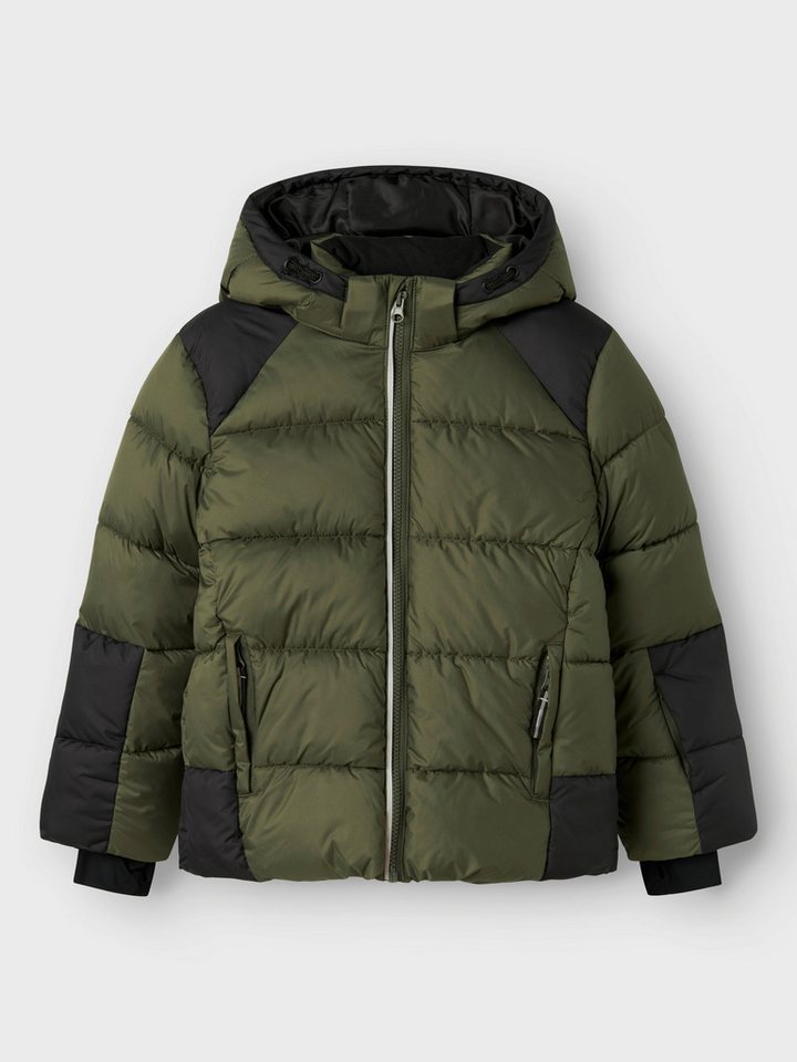 Name It Skijacke NKMMOTION05 SKI JACKET FO wasser- und winddicht, mit Skipasstasche Bild 3