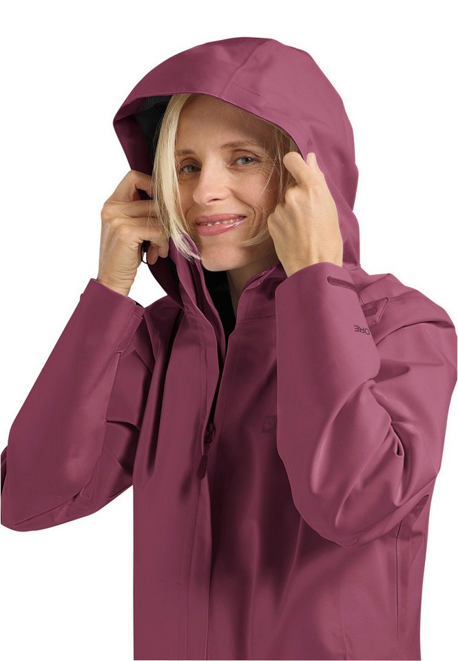 Jack Wolfskin Outdoorjacke TRAILTIME 2L JKT W wasserdicht, winddicht, atmungsaktiv