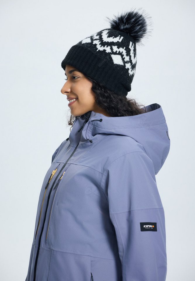 Icepeak Skijacke ICEPEAK CAVOUR wasserdicht, für Alpinski und Snowboard, atmungsaktiv