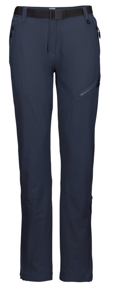 Killtec Funktionshose KOS 239 WMN PNTS aus 4-Wege-Stretch-Material, mit Reißverschlüssen am Beinabschluss Bild 3