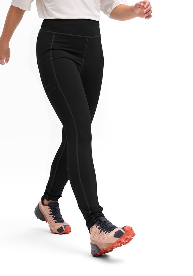Maier Sports Funktionsleggings Da-Tight el. MS FAV Long Tight W für Wandern und aktive Unternehmungen, elastischer Materialmix Bild 2