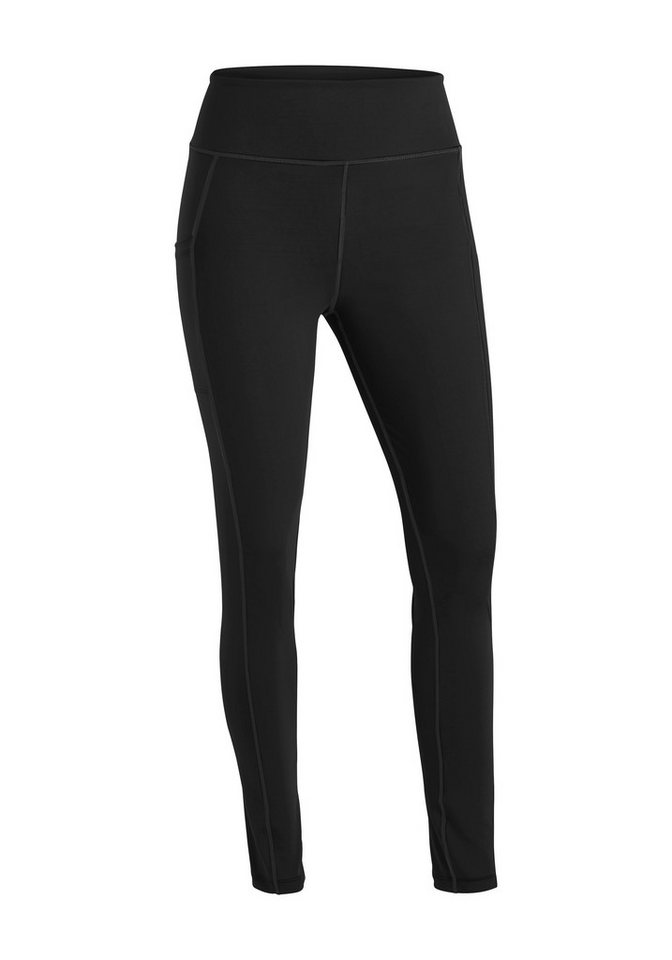 Maier Sports Funktionsleggings Da-Tight el. MS FAV Long Tight W für Wandern und aktive Unternehmungen, elastischer Materialmix Bild 3