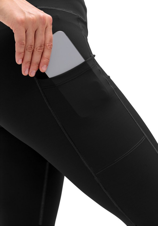 Maier Sports Funktionsleggings Da-Tight el. MS FAV Long Tight W für Wandern und aktive Unternehmungen, elastischer Materialmix Bild 4