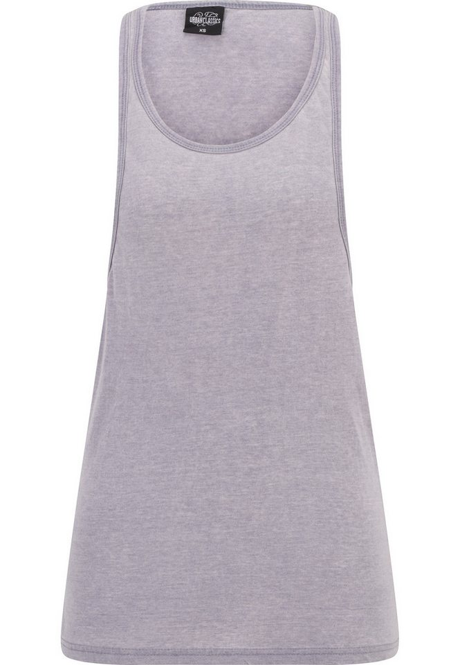 URBAN CLASSICS Yoga & Relax Shirt Urban Classics Damen Ladies Loose Burnout Tank (1-tlg) Bild 5