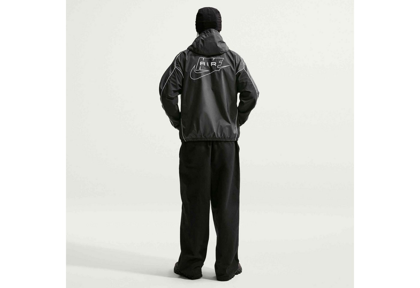 Nike Sportswear Outdoorjacke Nike Sportswear Air Men's Full-Zip Hybrid Utility Jacket mit Zweiwege-Reißverschluss, wasserabweisendes Ripstop-Material Bild 2