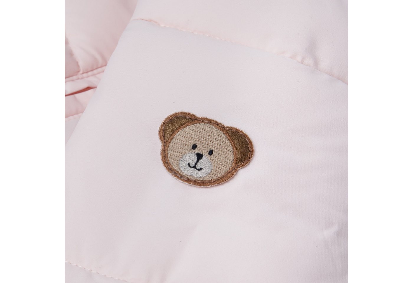 HUGGIES babywear Schneeoverall Schneeanzug für Girls und Boys mit Kapuze und Hasenohren Bild 3