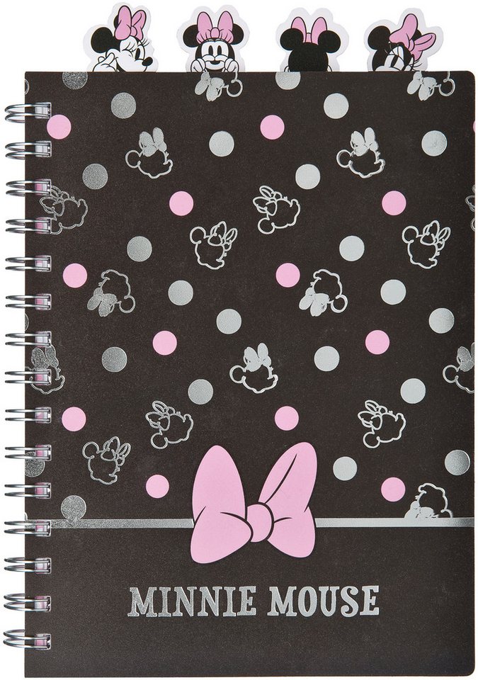 Scooli Kinderrucksack Minnie Mouse (Set, 3-tlg), inkluisve Notizbuch A5 und Mäppchen Bild 2