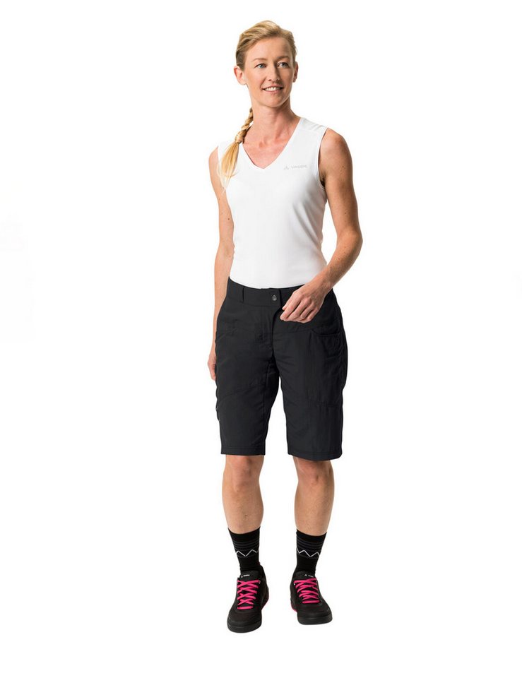 VAUDE Fahrradhose Wo Qimsa Shorts für sportliche Aktivitäten, bequemer Sitz Bild 3