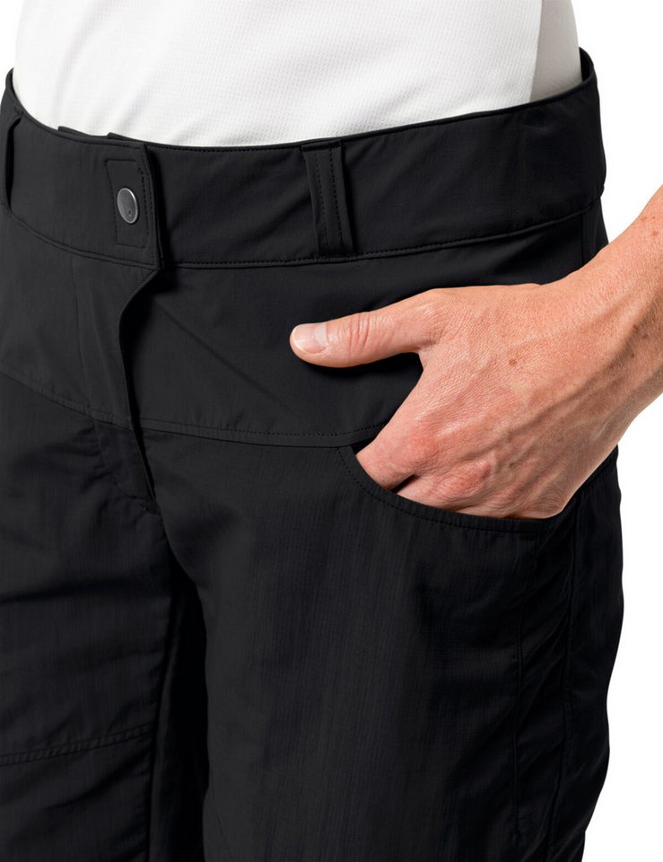 VAUDE Fahrradhose Wo Qimsa Shorts für sportliche Aktivitäten, bequemer Sitz Bild 5