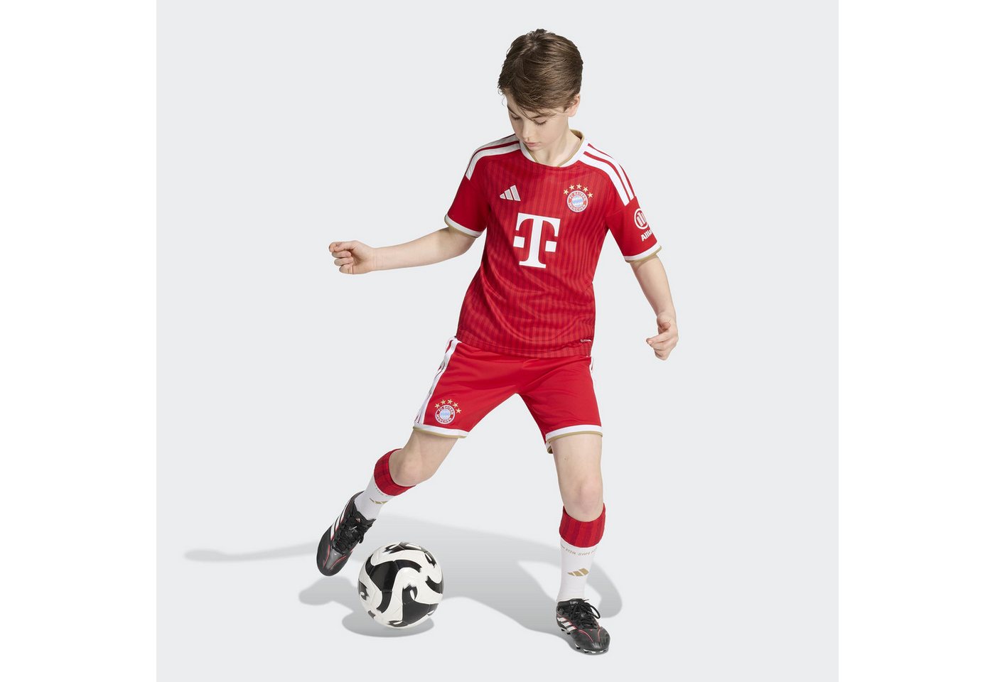 adidas Performance Fußballtrikot FC BAYERN MÜNCHEN 26/27 KIDS HEIMTRIKOT für Kinder, mit Climacool Technologie Bild 4