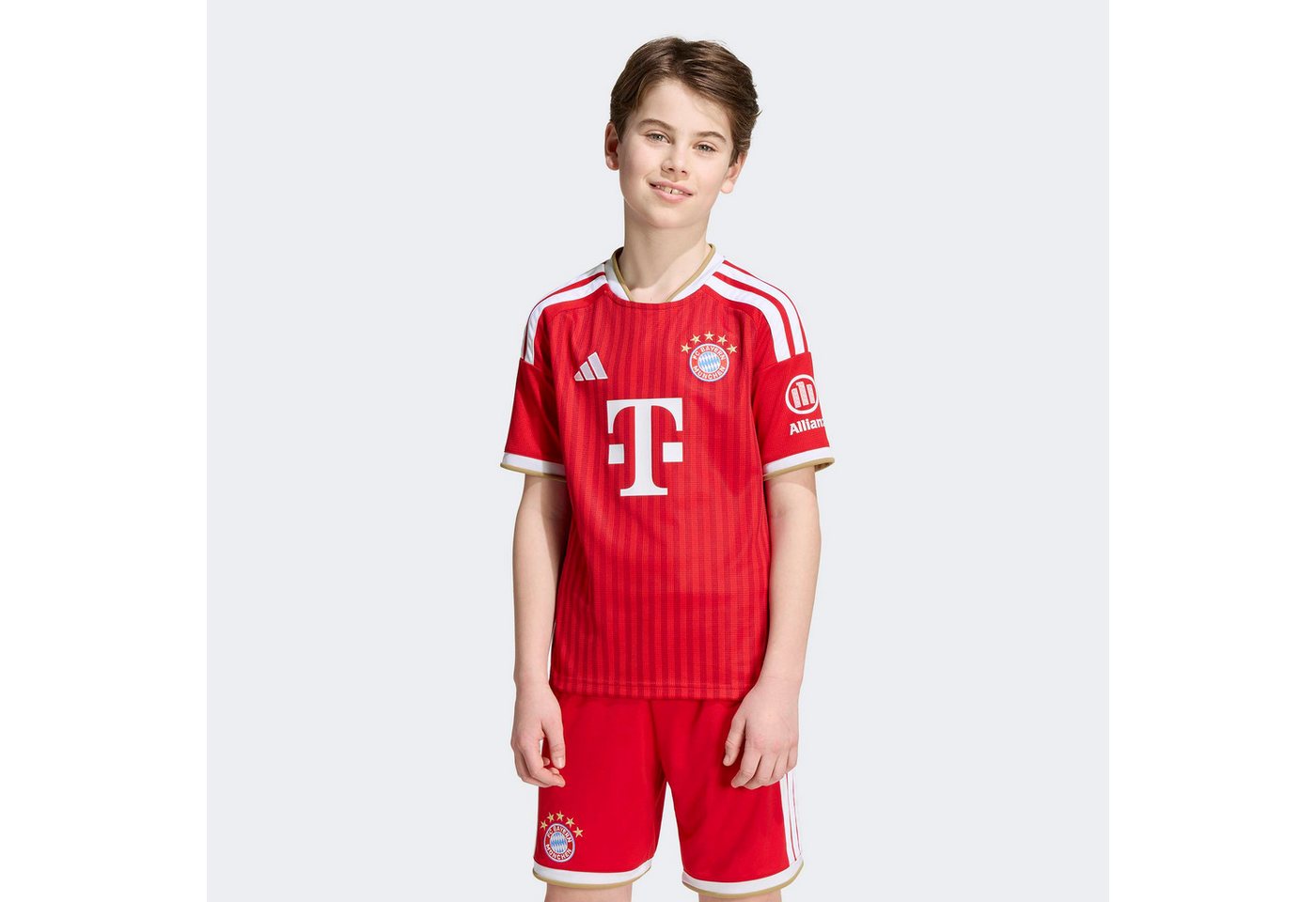 adidas Performance Fußballtrikot FC BAYERN MÜNCHEN 26/27 KIDS HEIMTRIKOT für Kinder, mit Climacool Technologie Bild 5