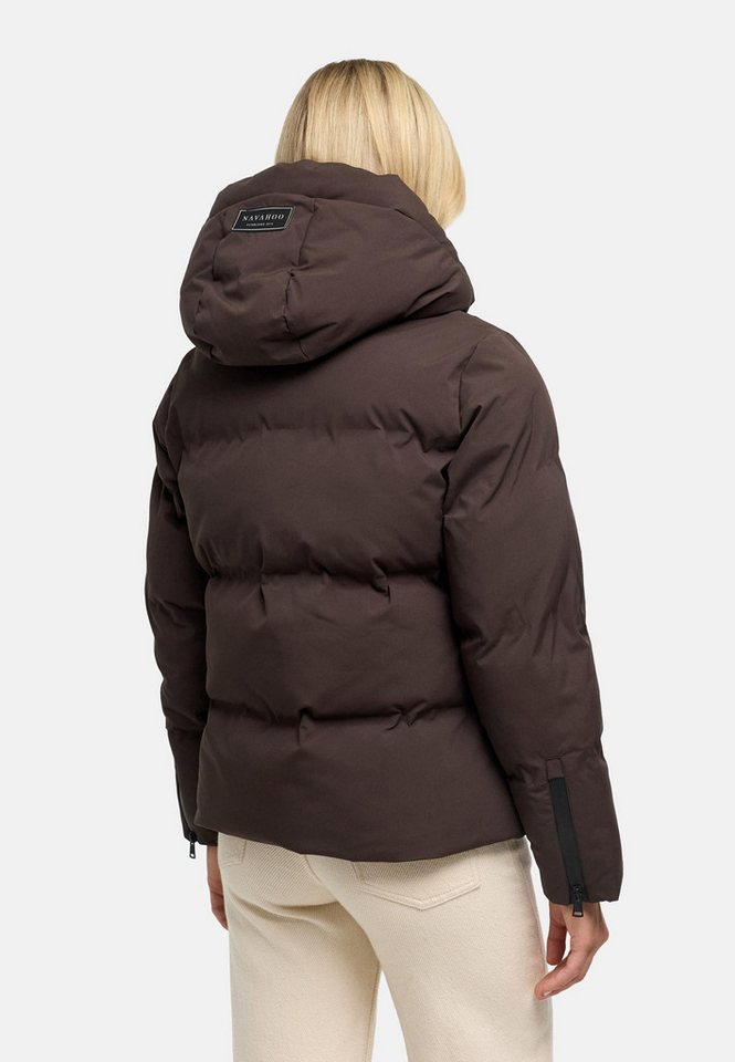 Navahoo Outdoorjacke Wolkentanz XIV Kurze Damen Steppjacke mit abnehmbarer Kapuze Bild 3