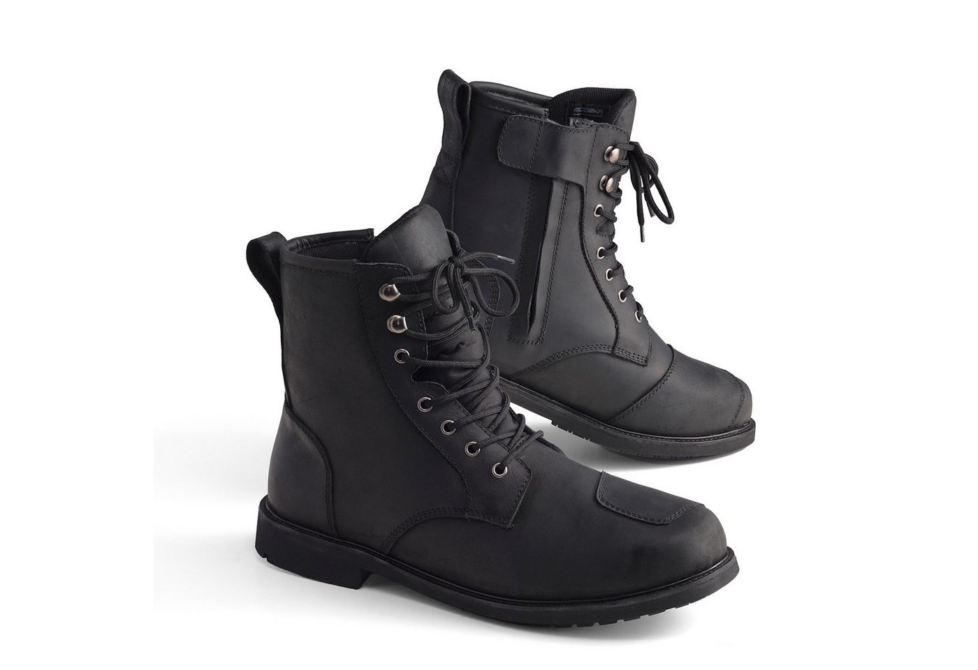 Modeka Modeka Wolter II Stiefel Schwarz 45 Motorradstiefel (Packung, Antistatische und Öl- und Benzinfeste Sohle) motorradstiefel für herren Bild 2