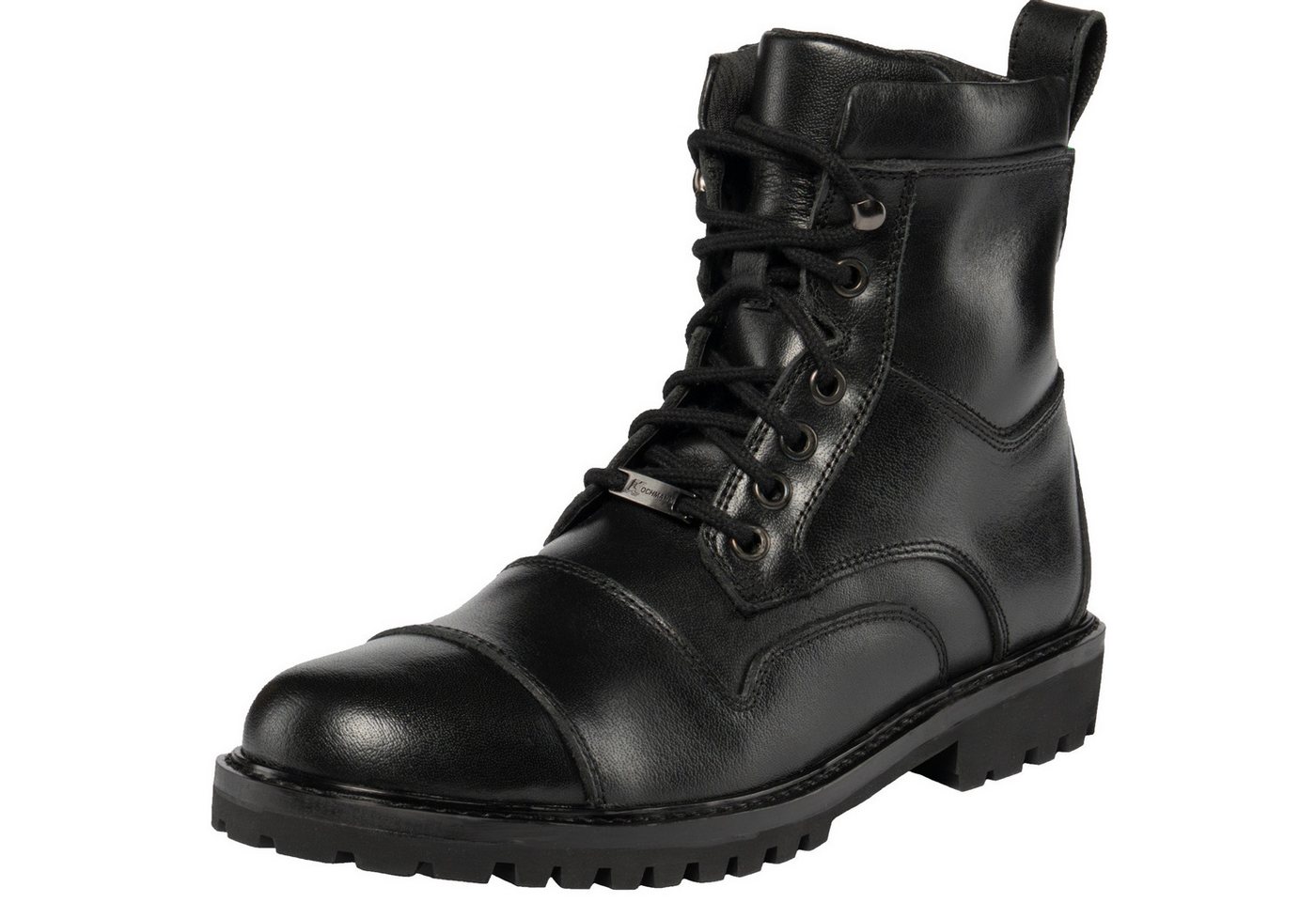 Kochmann Boots Kochmann Palermo Motorradstiefel Schwarz 43 Motorradstiefel (Packung, Antistatische und Öl- und Benzinfeste Sohle) motorradstiefel für herren