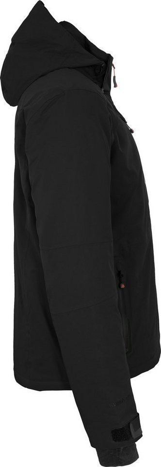Bergson Skijacke NANO light Herren Skijacke, unwattiert, 20000 mm Wassersäule, Langgrößen, schwarz Bild 3