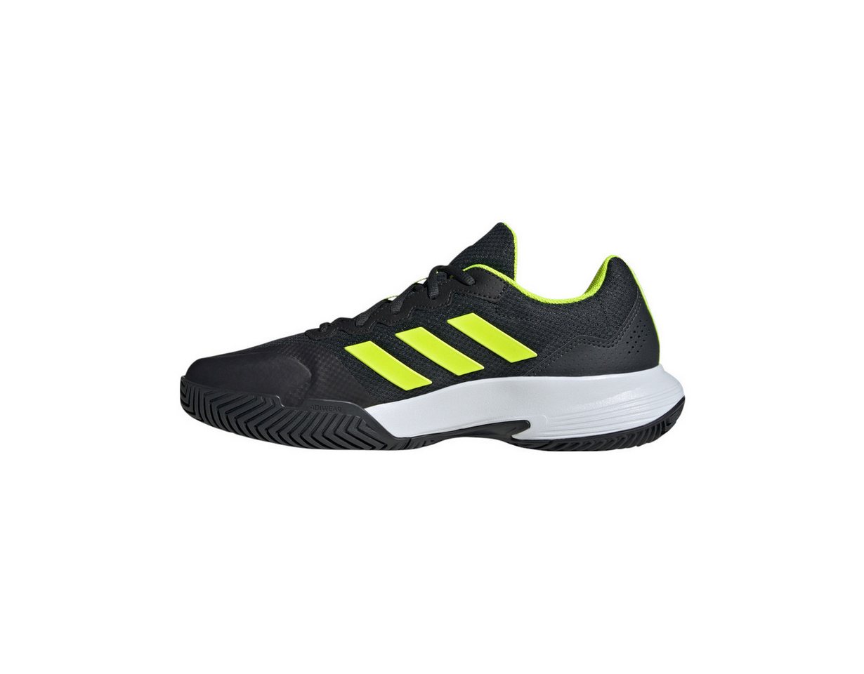 adidas Performance GameCourt 2 Allcourt carbongrau/lime Herren Tennisschuh