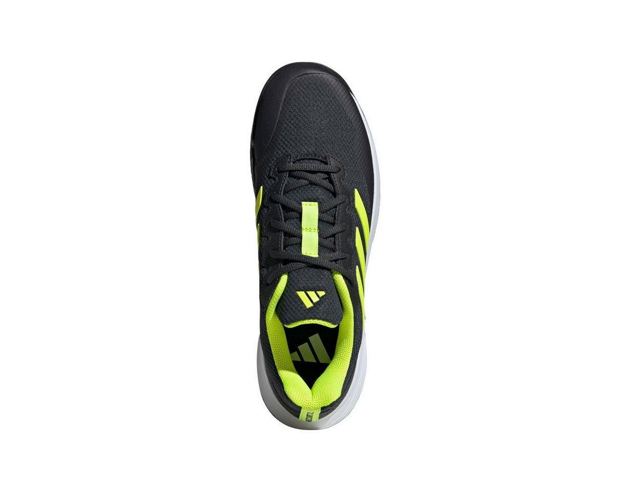 adidas Performance GameCourt 2 Allcourt carbongrau/lime Herren Tennisschuh Bild 5