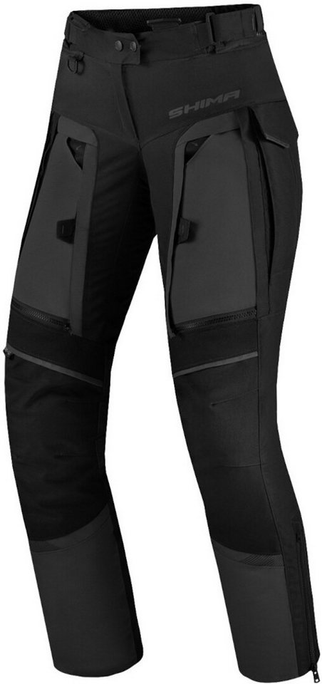 SHIMA Motorradhose Hero 2.0 wasserdichte Damen Motorrad Textilhose Knieprotektoren enthalten,wasserdicht
