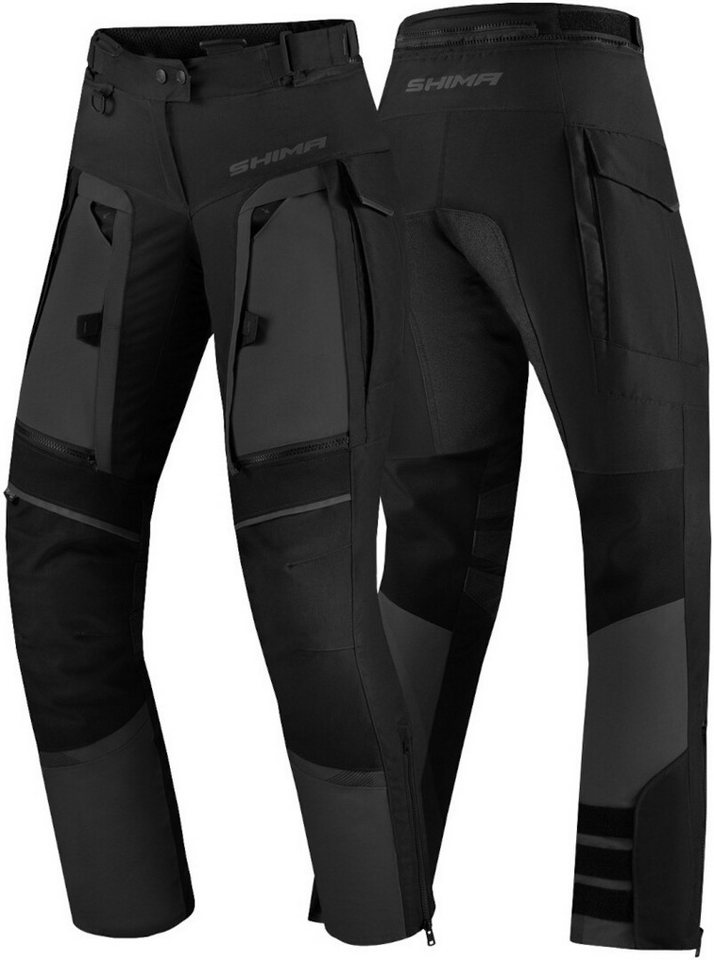 SHIMA Motorradhose Hero 2.0 wasserdichte Damen Motorrad Textilhose Knieprotektoren enthalten,wasserdicht Bild 2