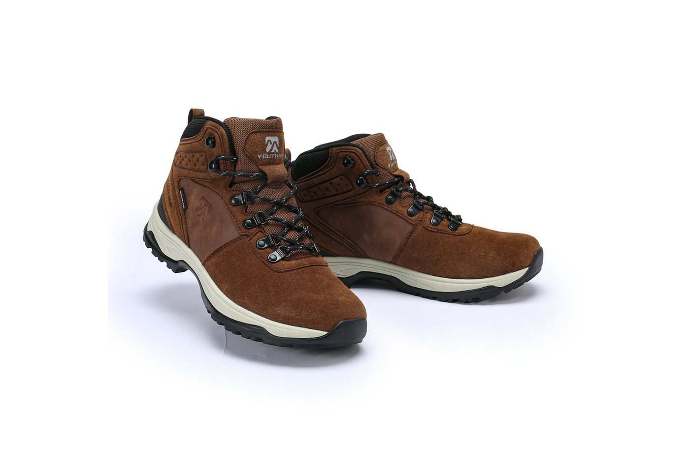 YOUTHUP Herren High-Top Sportschuh Wanderschuh wasserabweisend rutschfest Bild 2