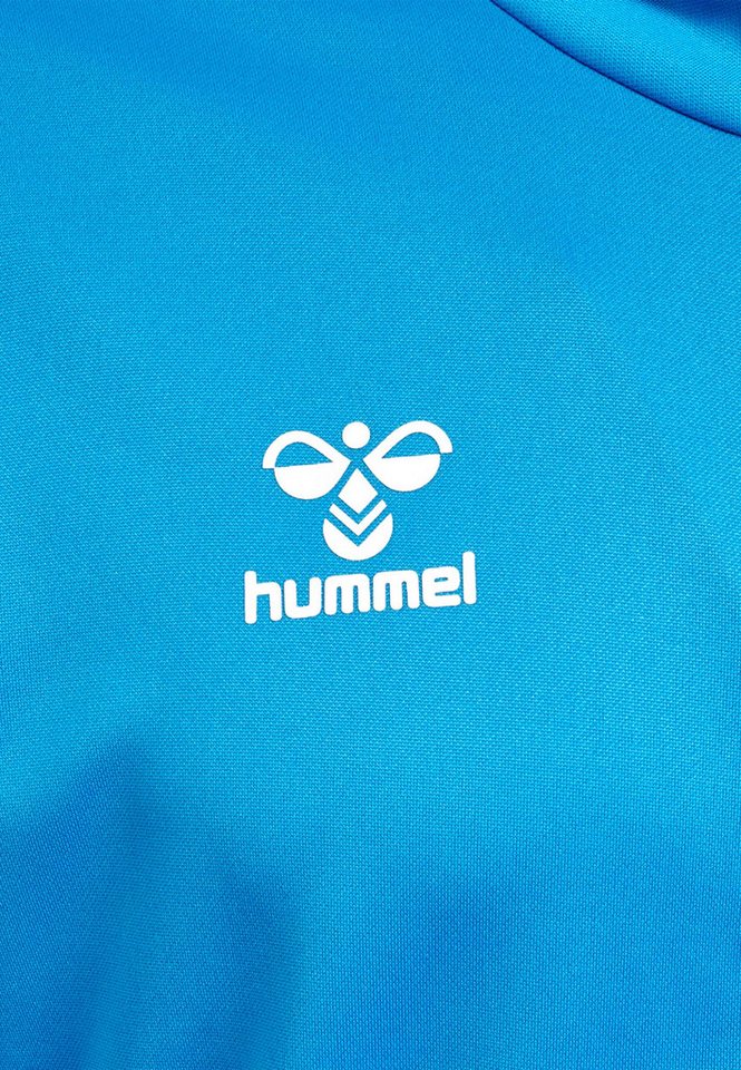 hummel Trainingsanzug Sportliches Design Stehkragen Glatte für Herren (2-tlg), Regular Fit bedruckt atmungsaktiv Gummizug sportlich-Style Bild 2