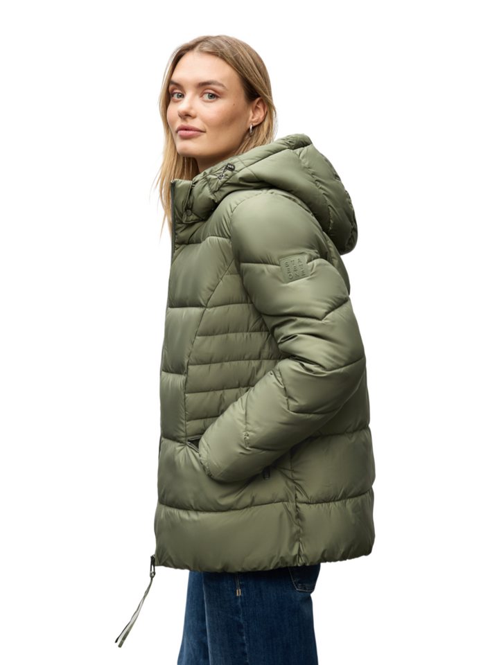 STREET ONE Outdoorjacke grün,Outdoor,Polyester,Unifarben,Stehkragen,Lang,Regular Fit Bild 4