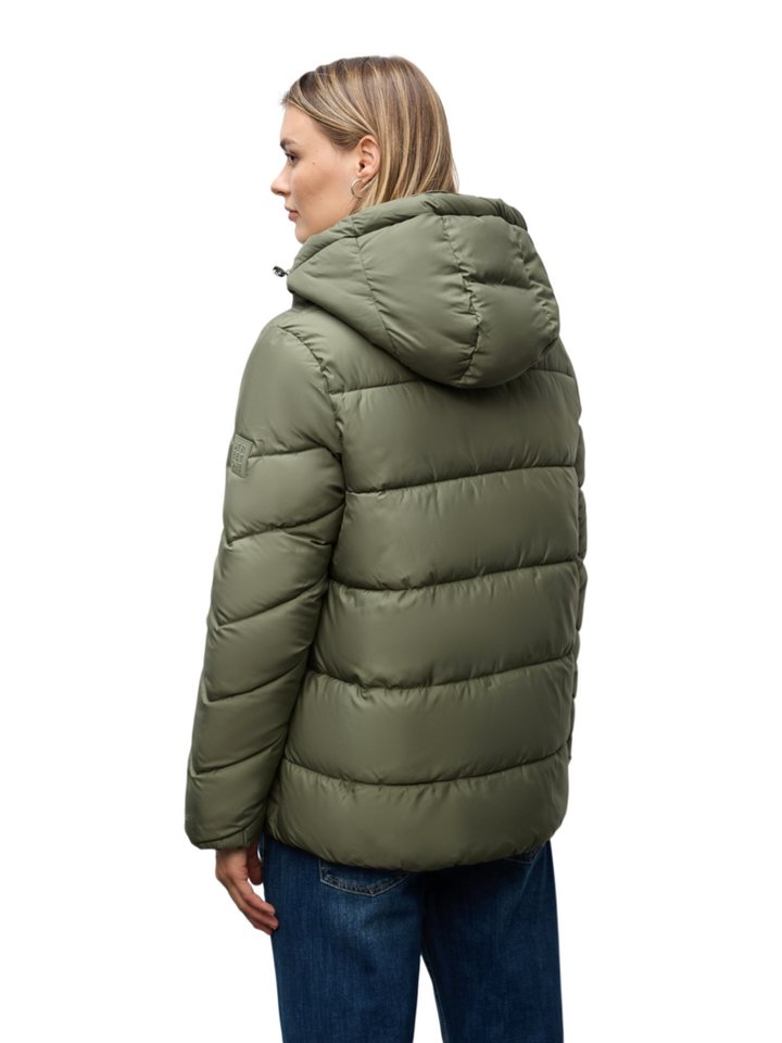 STREET ONE Outdoorjacke grün,Outdoor,Polyester,Unifarben,Stehkragen,Lang,Regular Fit Bild 5