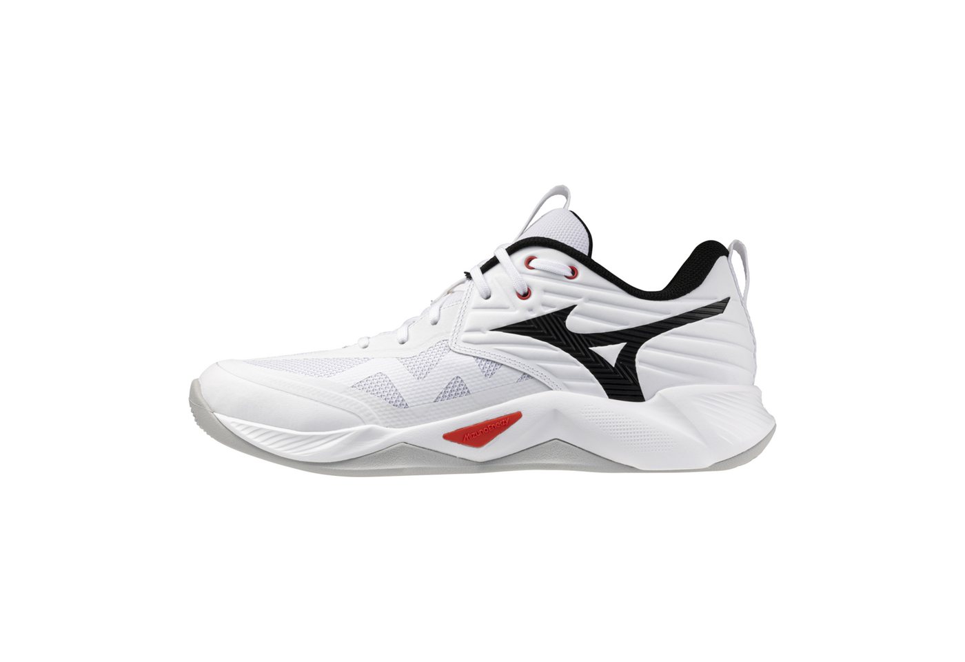 Mizuno WAVE MOMENTUM PRO LivingCoral/SnowWhite Handballschuh