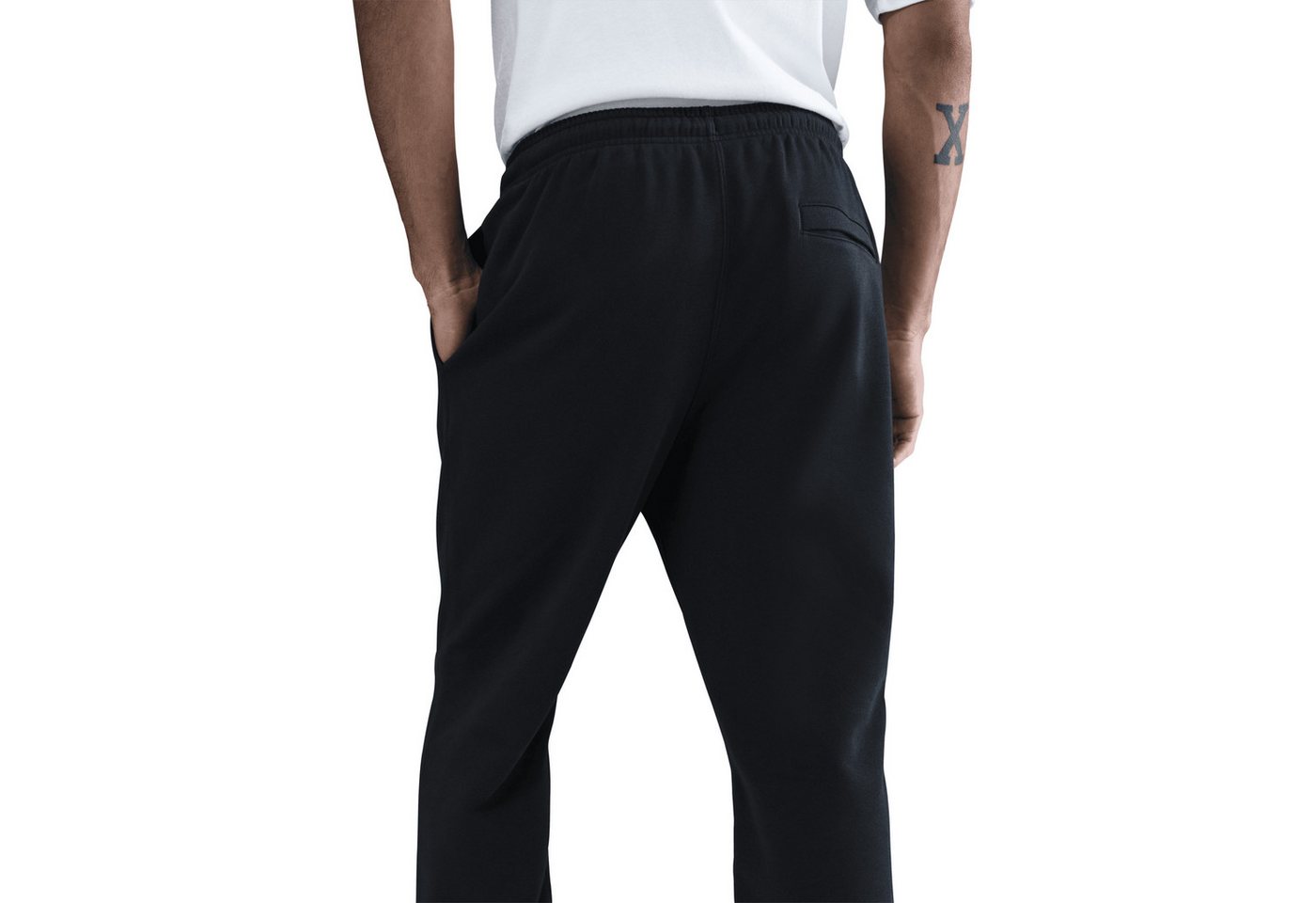 Nike Sporthose M NK CLUB BB JOGGER BLACK/BLACK/WHITE Bild 3