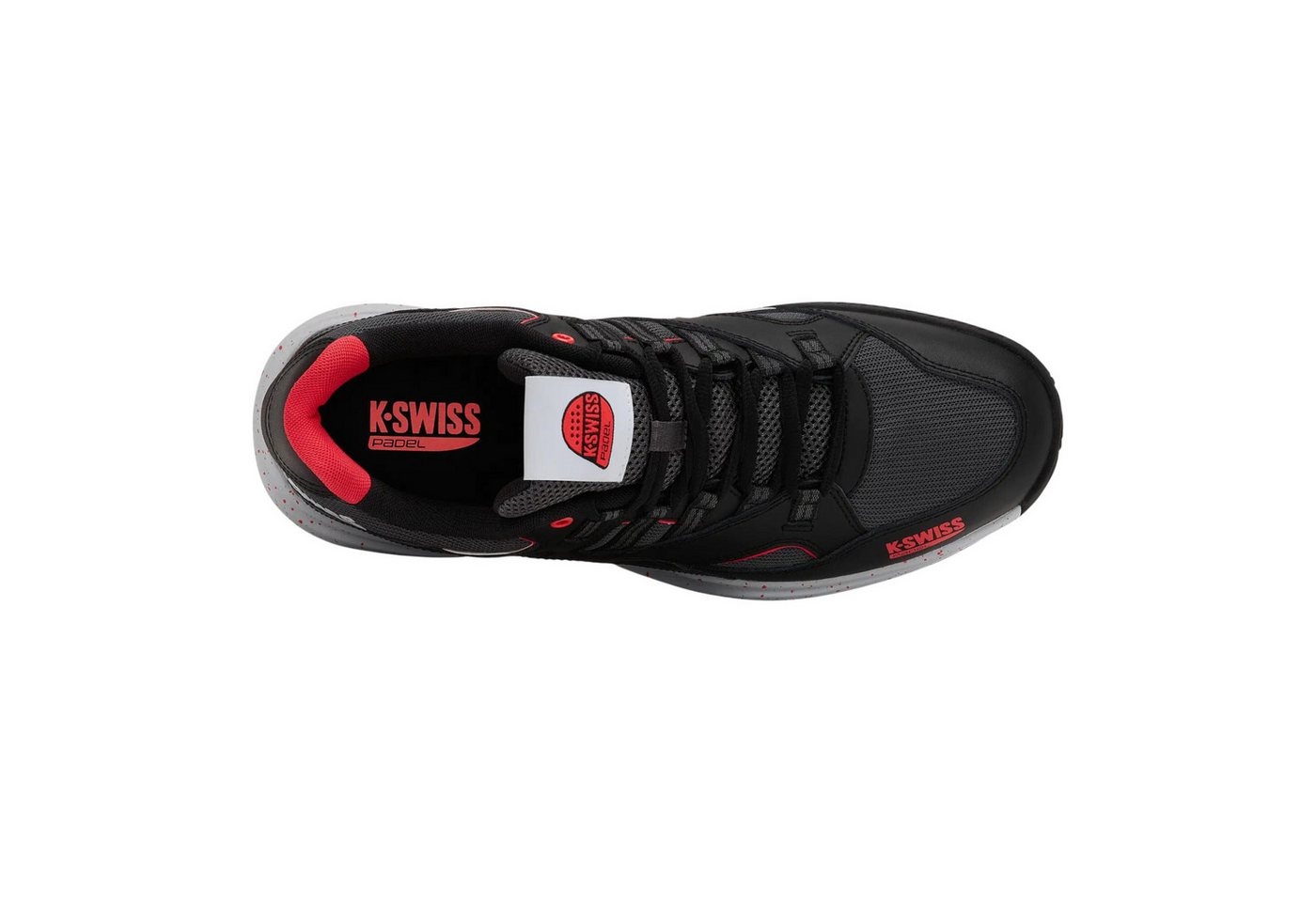 K-Swiss Performance Padelschuhe Tura Team schwarz/lavarot Herren Tennisschuh
